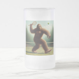 Caneca De Cerveja Vidro Jateado Tênis Bigfoot