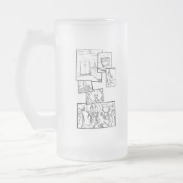 Caneca De Cerveja Vidro Jateado The Cure