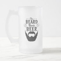 This beard needs beer mug