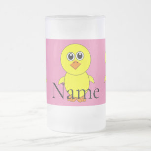 Caneca De Cerveja Vidro Jateado Thunder_Cove do Pintinho Cubo