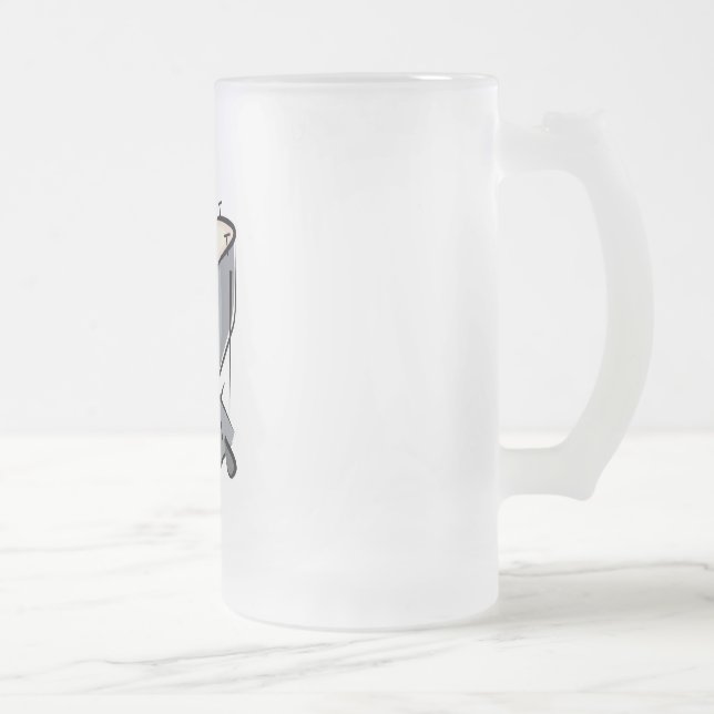 Caneca De Cerveja Vidro Jateado Timpani (Direita)