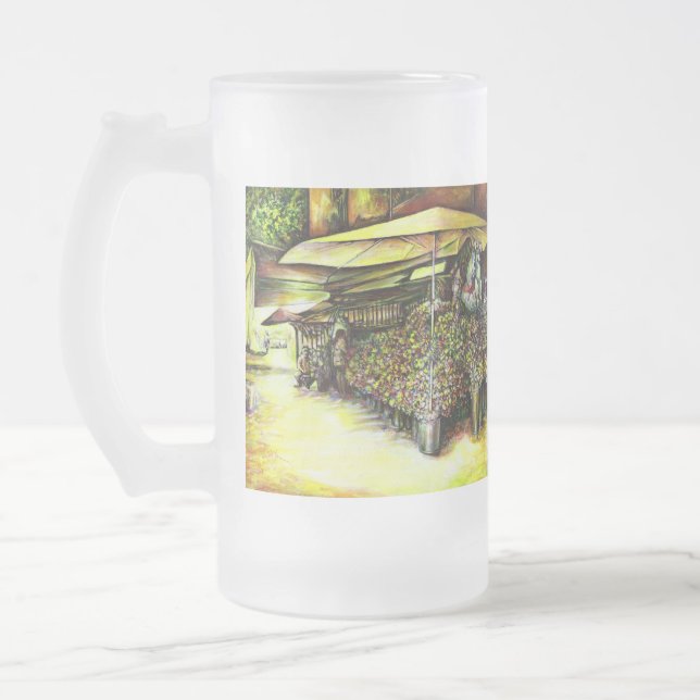 Caneca De Cerveja Vidro Jateado Tomada de Posse de Optices (Esquerda)