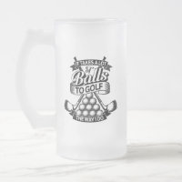 Tome Muitas Bolas - golfe engraçado