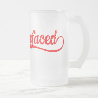 Caneca De Cerveja Vidro Jateado Totalmente deucefaced™!!!