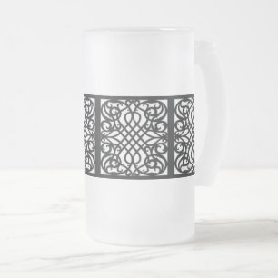 Caneca De Cerveja Vidro Jateado Trabalhos manuais de estilos clássicos