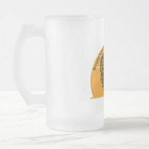 Caneca De Cerveja Vidro Jateado Trazendo humor a cada paciente individualmente