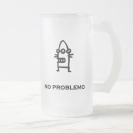 Caneca De Cerveja Vidro Jateado Três Olhos Bot sem problemas