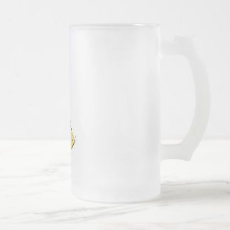 Caneca De Cerveja Vidro Jateado Trombeta