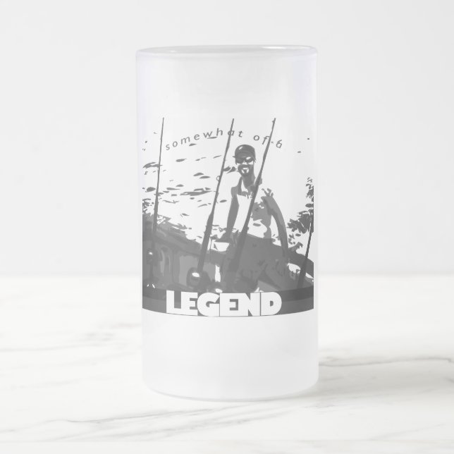 Caneca De Cerveja Vidro Jateado Um tanto de uma legenda (Centro)