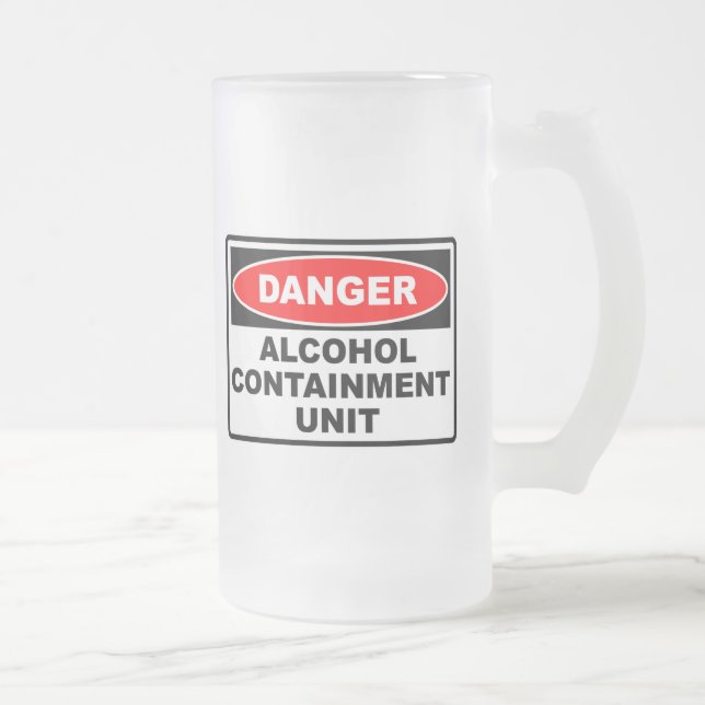 Caneca De Cerveja Vidro Jateado Unidade da retenção do álcool (Direita)
