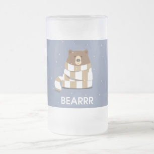 CANECA DE CERVEJA VIDRO JATEADO URS