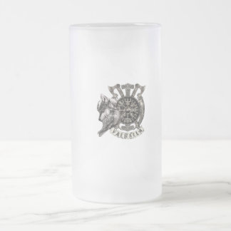 Caneca De Cerveja Vidro Jateado Valhalla
