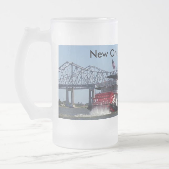 Caneca De Cerveja Vidro Jateado Veículo com rodas da pá (Esquerda)