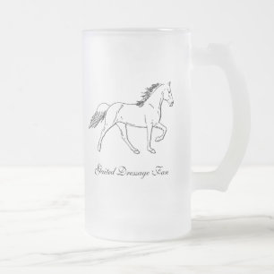 Caneca De Cerveja Vidro Jateado Ventilador de Dressage
