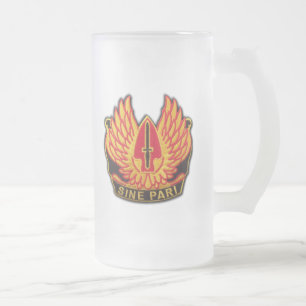 Caneca De Cerveja Vidro Jateado veteranos do comando de operações especiais usasoc