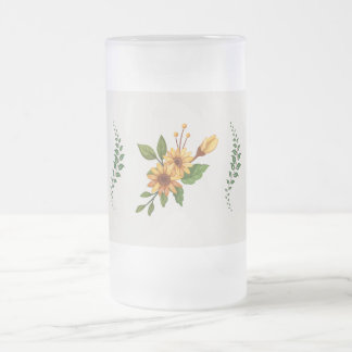 Caneca De Cerveja Vidro Jateado Vidro