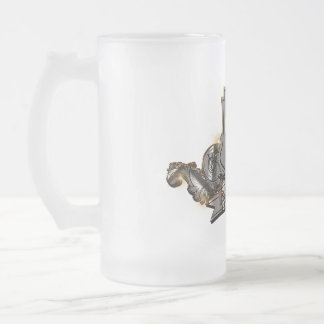 Caneca De Cerveja Vidro Jateado Vidro de cerveja fosco (10 oz. & 16 oz.)