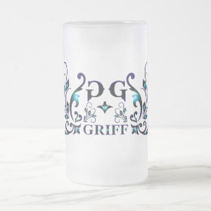 Caneca De Cerveja Vidro Jateado Vidro de cerveja GRIFFIN