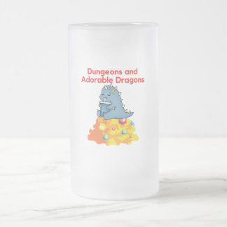 Caneca De Cerveja Vidro Jateado Vidro de Fosco Dungeons e Dragões Adoráveis 