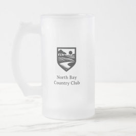 Caneca De Cerveja Vidro Jateado Vidro do Fosco do Country Club