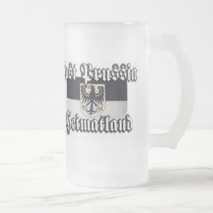 Caneca De Cerveja Vidro Jateado Vidro do leste de Prússia