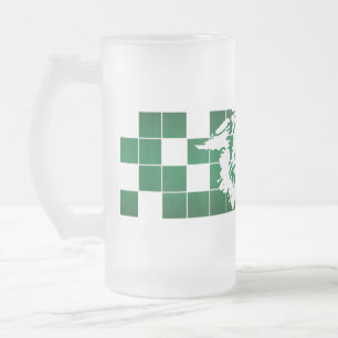 Caneca De Cerveja Vidro Jateado Wayland Union Wildcats #5