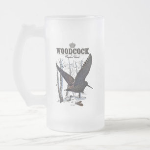 Caneca De Cerveja Vidro Jateado Woodcock- Passion Hunt