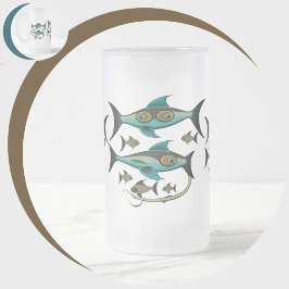 Caneca De Cerveja Vidro Jateado xNinzagga