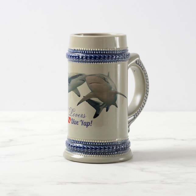 Caneca De Cerveja Vidro quente de fritas (Frente Esquerda)