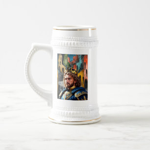 CANECA DE CERVEJA VIGIANDO SEU REINO