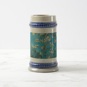 Caneca De Cerveja Vincent van Gogh, Almond Tree florescente