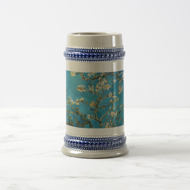 Caneca De Cerveja Vincent van Gogh, Almond Tree florescente (Centro)