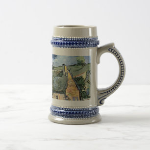 Caneca De Cerveja Vincent van Gogh - casas de campo Thatched em