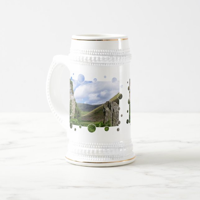 CANECA DE CERVEJA VISÕES DAS PAREDES (Frente Esquerda)