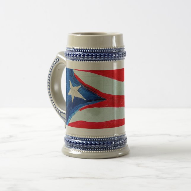 Caneca De Cerveja Viva La Isla (Frente Esquerda)