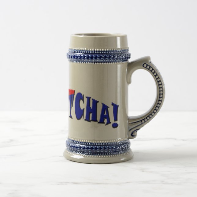 Caneca De Cerveja Você, Betcha! (Direita)