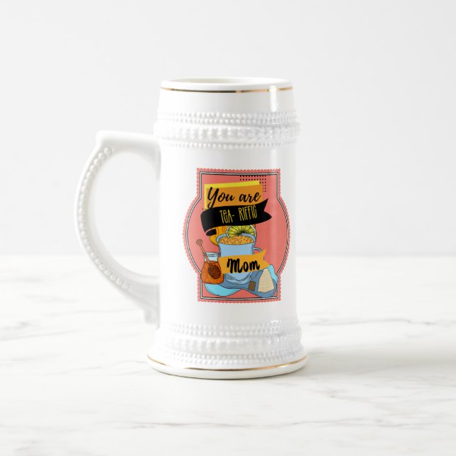 Caneca De Cerveja Você é uma mãe tediosa (Esquerda)