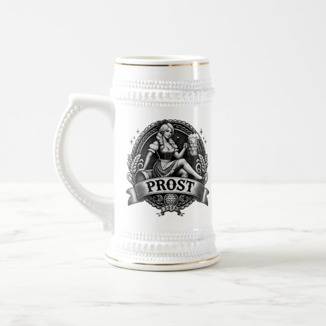 Caneca De Cerveja Volksfest - Prost - Kirchweih Dirndl 2025 (Esquerda)