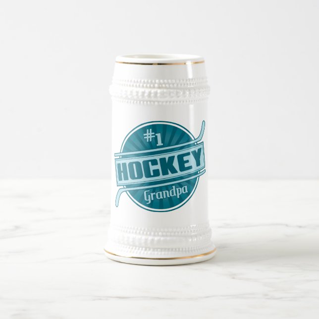 Caneca De Cerveja Vovô do hóquei #1 (Centro)