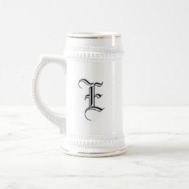 Caneca De Cerveja Wedding Party Gift Monogram Custom Initial