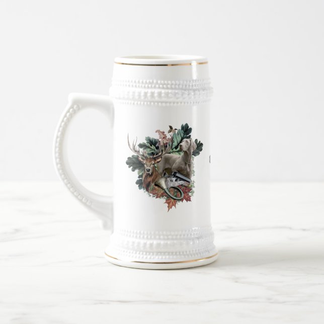 Caneca De Cerveja Weimaraner (Esquerda)