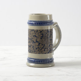 Caneca De Cerveja William Morris Vintage Floral Bird e Anemone