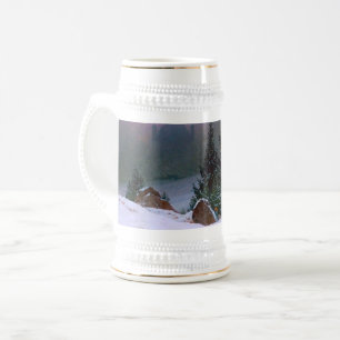 Caneca De Cerveja Winter Landscape Caspar David Friedrich