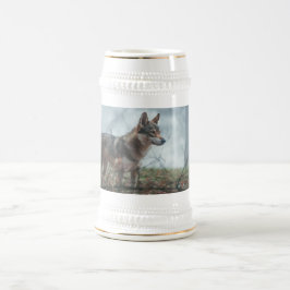 Caneca De Cerveja Wolfdog