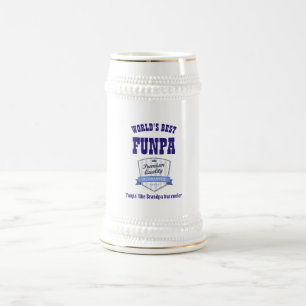 Caneca De Cerveja Worlds Best FUNPA - Como O Avô, Mas Mais Frio - P