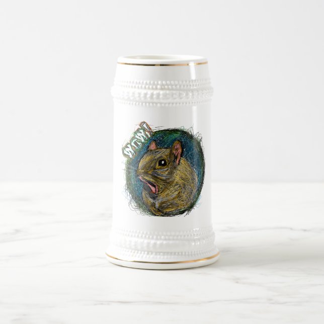 CANECA DE CERVEJA "WOW" SQUIRREL (Centro)