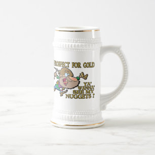 Caneca De Cerveja Ya quer ' vê minhas pepitas?