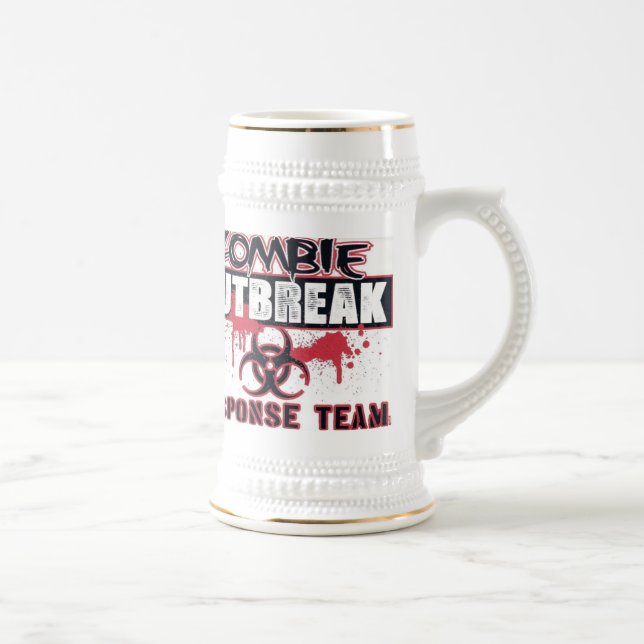 Caneca De Cerveja Zombie Gift Mug (Direita)
