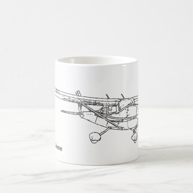 Caneca de Cessna 182 Skylane (Centro)