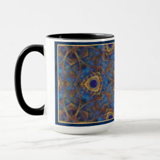 Caneca de chá azul